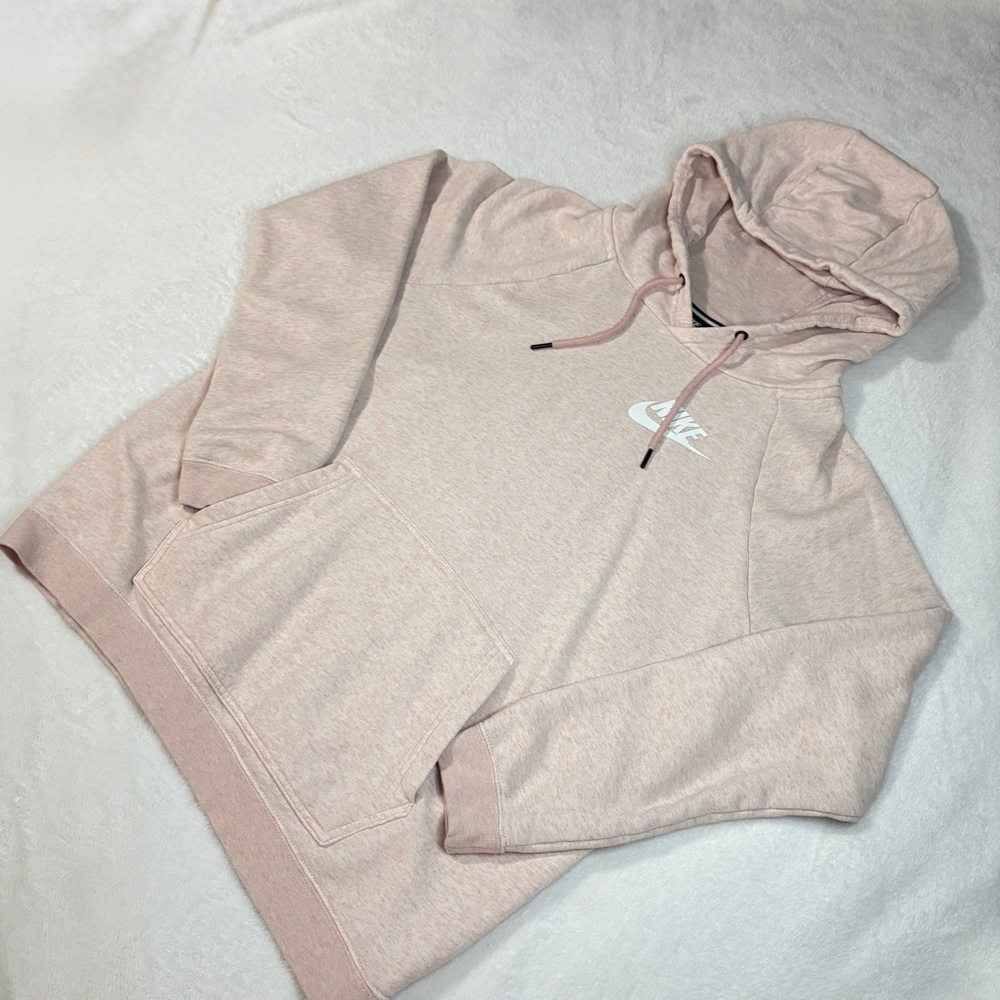 Nike Women's Pink Hoodie Sweater